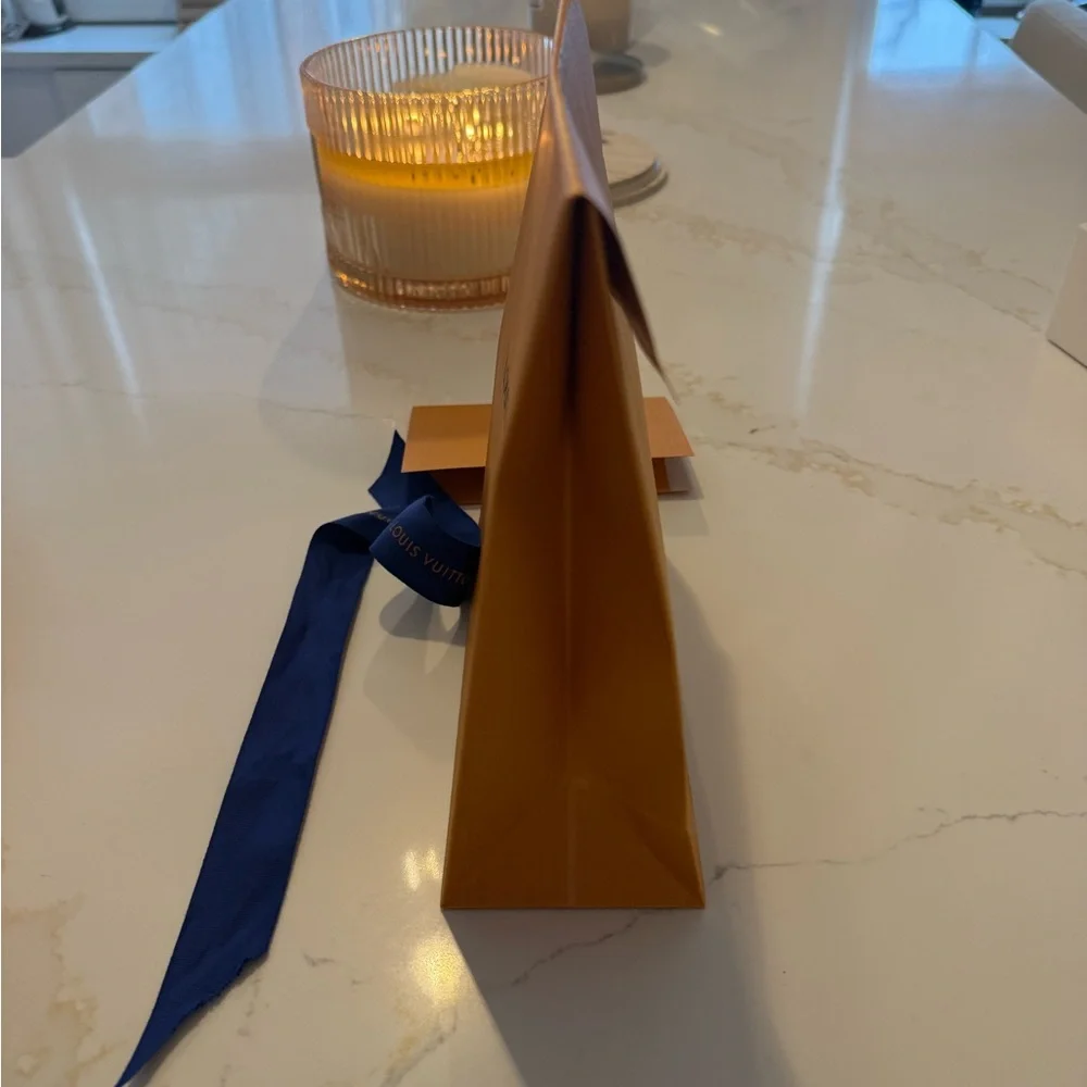 LOUIS VUITTON GIFT BAG WITH RECEIPT ENVELOPE